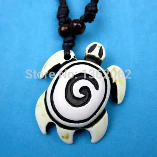 Оптовая продажа 12 шт. имитация костей резная Гавайская рыба крючок серфер