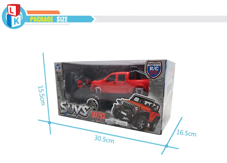 Крутой внедорожник 1:18 4 больших колеса rc автомобиль электрические игрушки