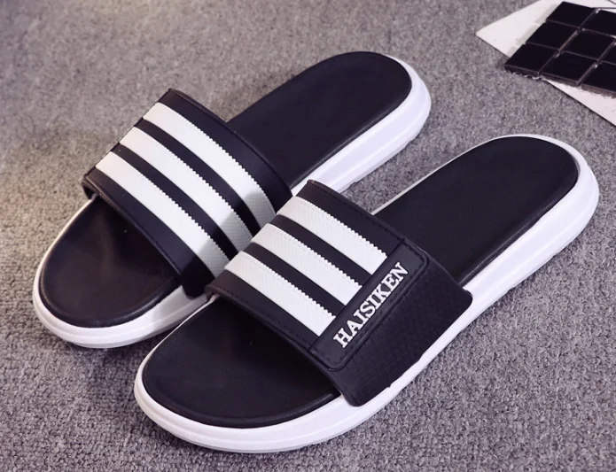 Men's Summer Outdoor Non-slip Slippers Fashion Leisure Slides New Arrival Drop Shipping Beach Slippers Flip Flops
