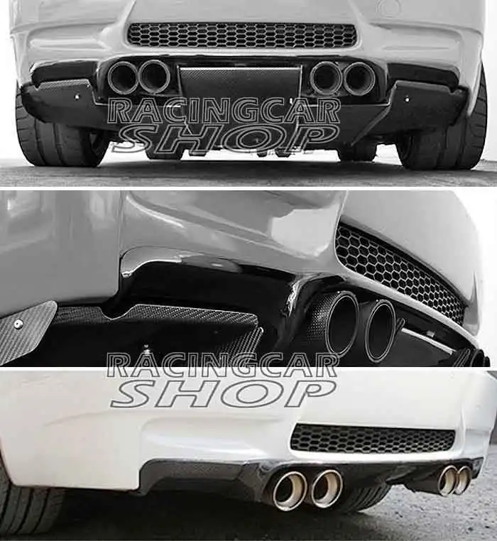 Окрашенный задний диффузор V STYLE для BMW 3 SERIES E92 E93 M3 BUMPER 2007 2013 B077F|diffuser|diffuser reardiffuser