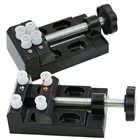 DIY ручной инструмент 1 шт. черный челюсти скамья зажим мини-дрель Пресс вице Micro клип плоским клещи 105x55x35 мм