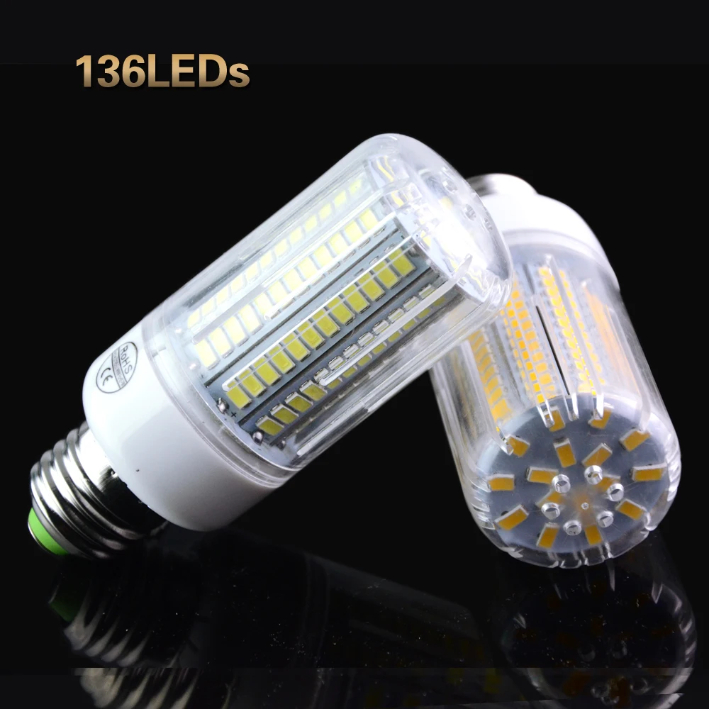 Светодиодная лампа Кукуруза E27 SMD5730 24/30/42/64/80/89/108 120 светодиосветильник