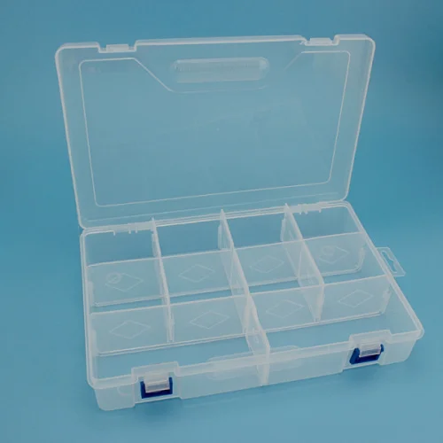 30x20x6cm Коробки для ювелирных изделий пластиковые акриловые косметические NailArt Pill Box чехол портативный контейнер для хранения деталей камни инструменты Y2663 - Цвет: 30x20x6cm