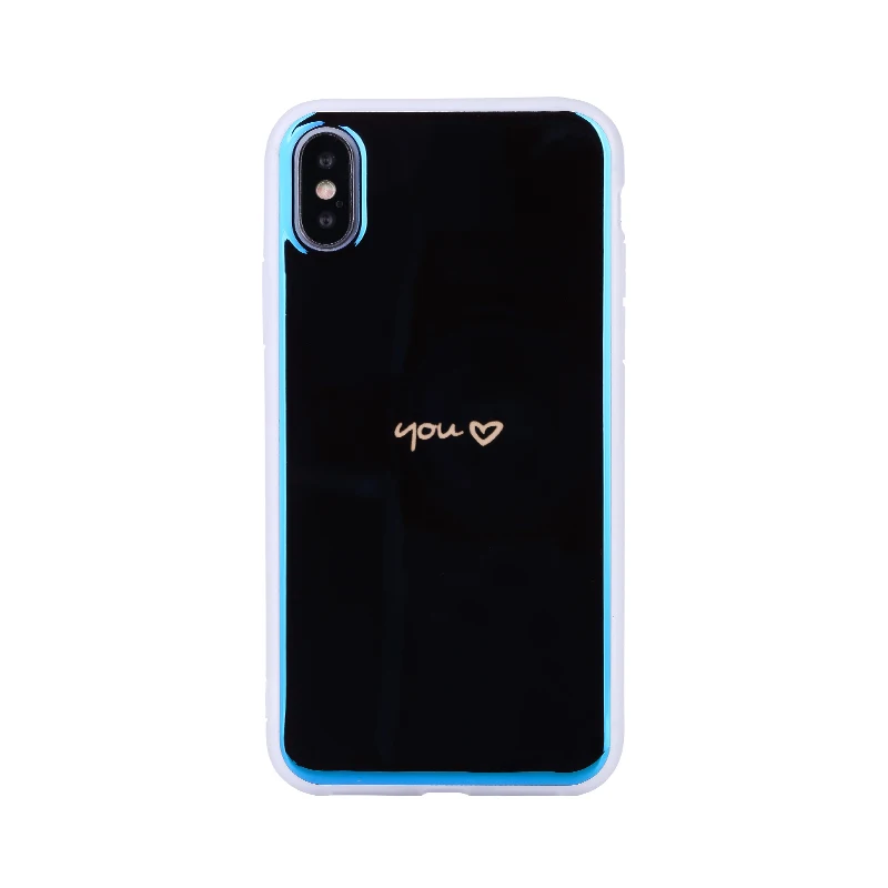 Traicy для iPhone 7 Plus роскошный синий луч света чехол X s плюс 6 6S 6pus край крышка