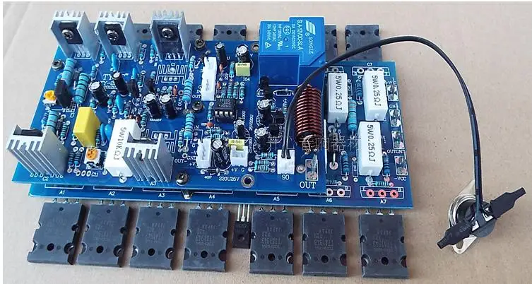 Последние 14 шт A1943 C5200 650 Вт моно hifi большая мощность Высокая точность домашняя температура профессиональная плата сценического усилителя