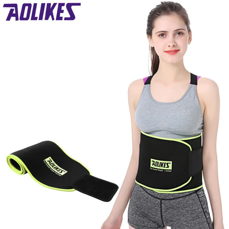 Талии обертывание триммер потеря веса Ab Пояс Жир Регулируемый тело фитнес пот