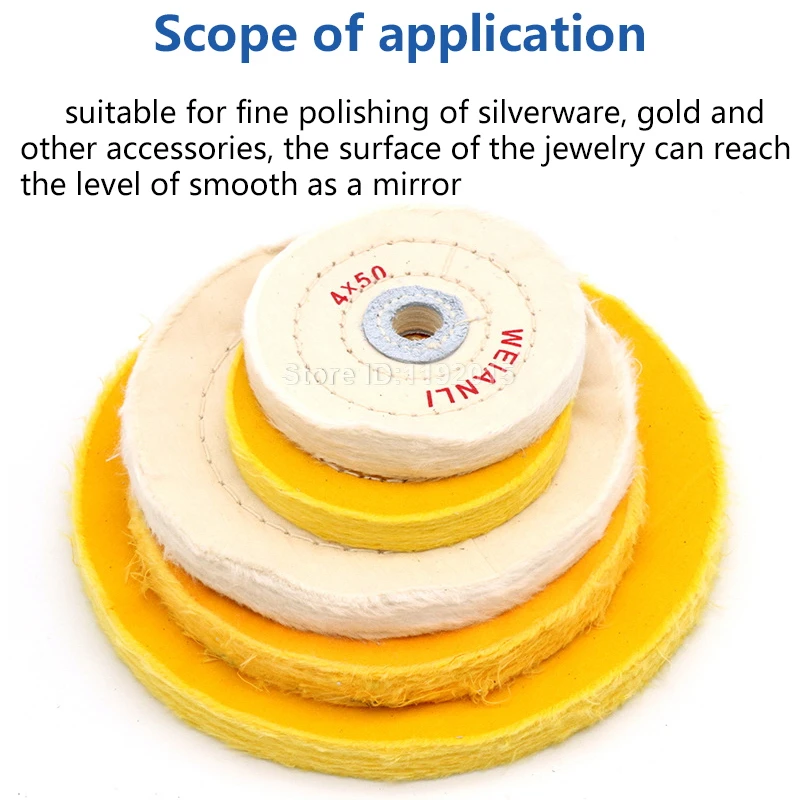 1 предмет Хлопковая ткань для полировки полировальные диски шлифовального