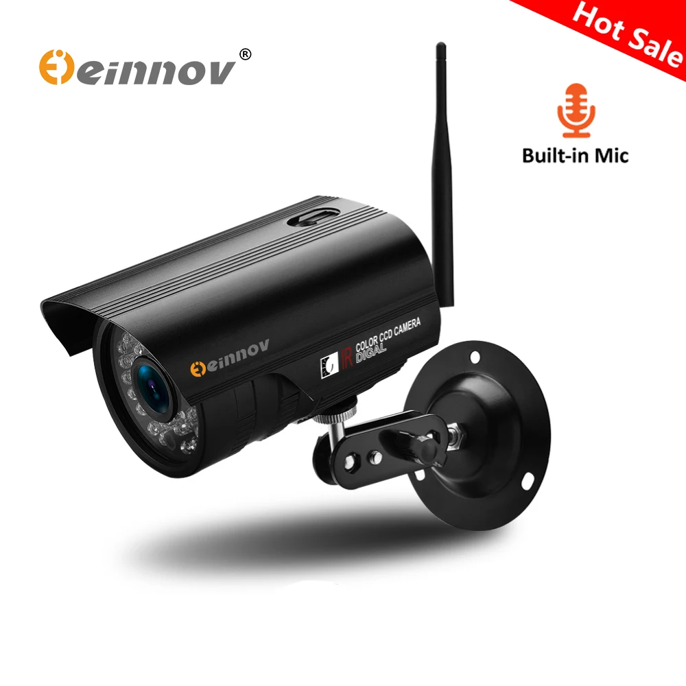 Einnov аудио запись Onvif 720P Wifi IP Camara 1080P беспроводная камера видеонаблюдения HD P2P CCTV с sd-картой 3,6 мм Camhi