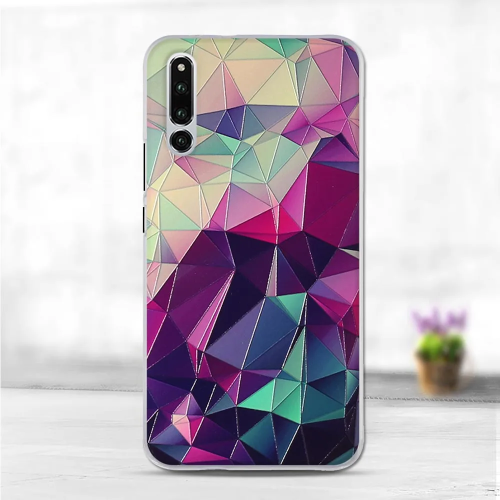 Чехол для Huawei Honor Magic 2 мягкий силиконовый чехол телефона с 3D рисунком задняя