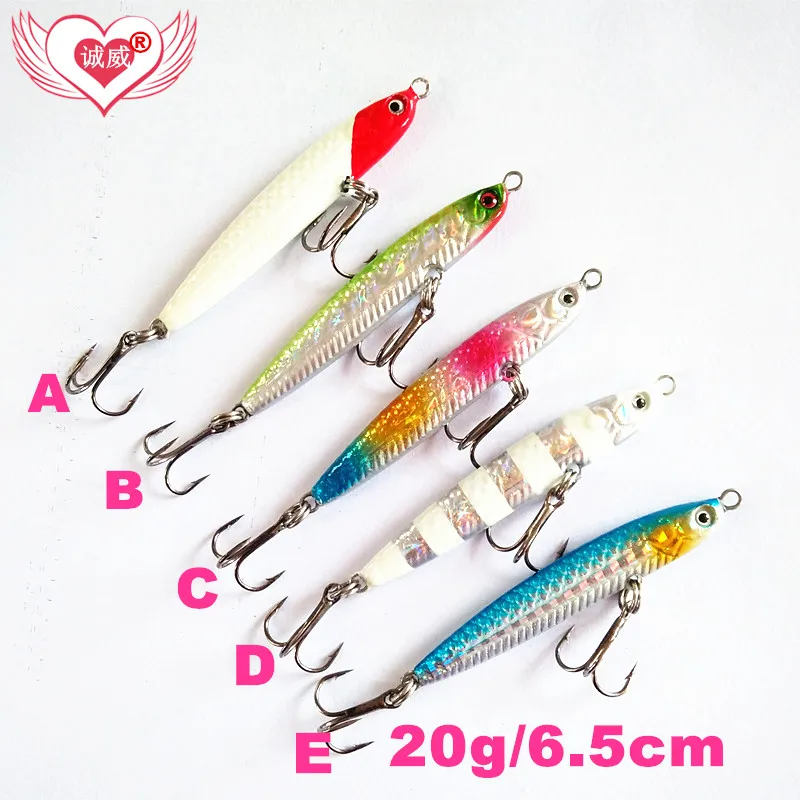 Прямая поставка от производителя приманка для рыбалки Марии джикс 20 г с крючками