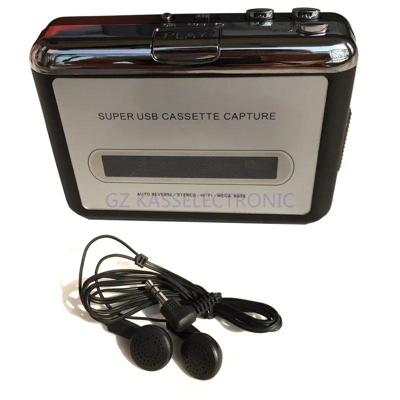 Новинка 2017 преобразователь кассеты с аудиолентой в MP3 через ПК для Win10 MAC OS