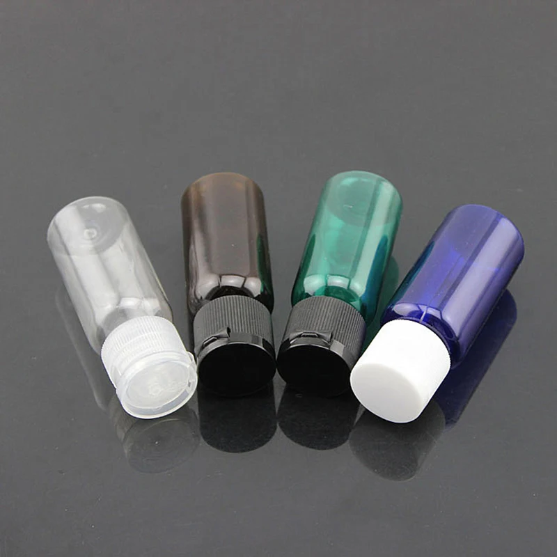 Пластиковая бутылка 15 мл для капель воды кондиционер макияжа флип Кепка