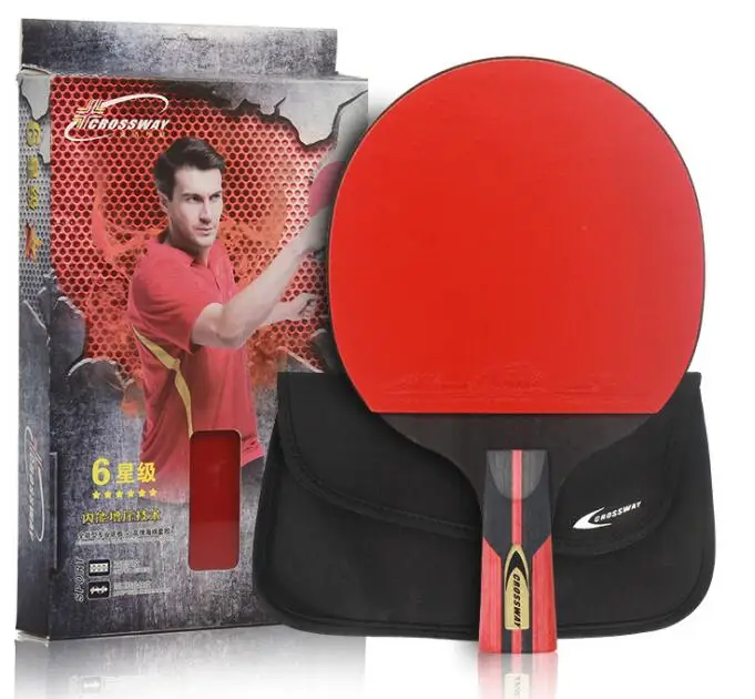 Ракетка для настольного тенниса Crossway 6 звезд ракетка пинг-понга | Спорт и