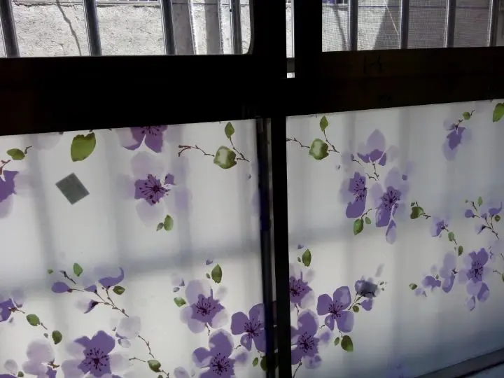 Оконная пленка 60/75 см * 300 высший сорт цвета самоклеющиеся декоративные матовые