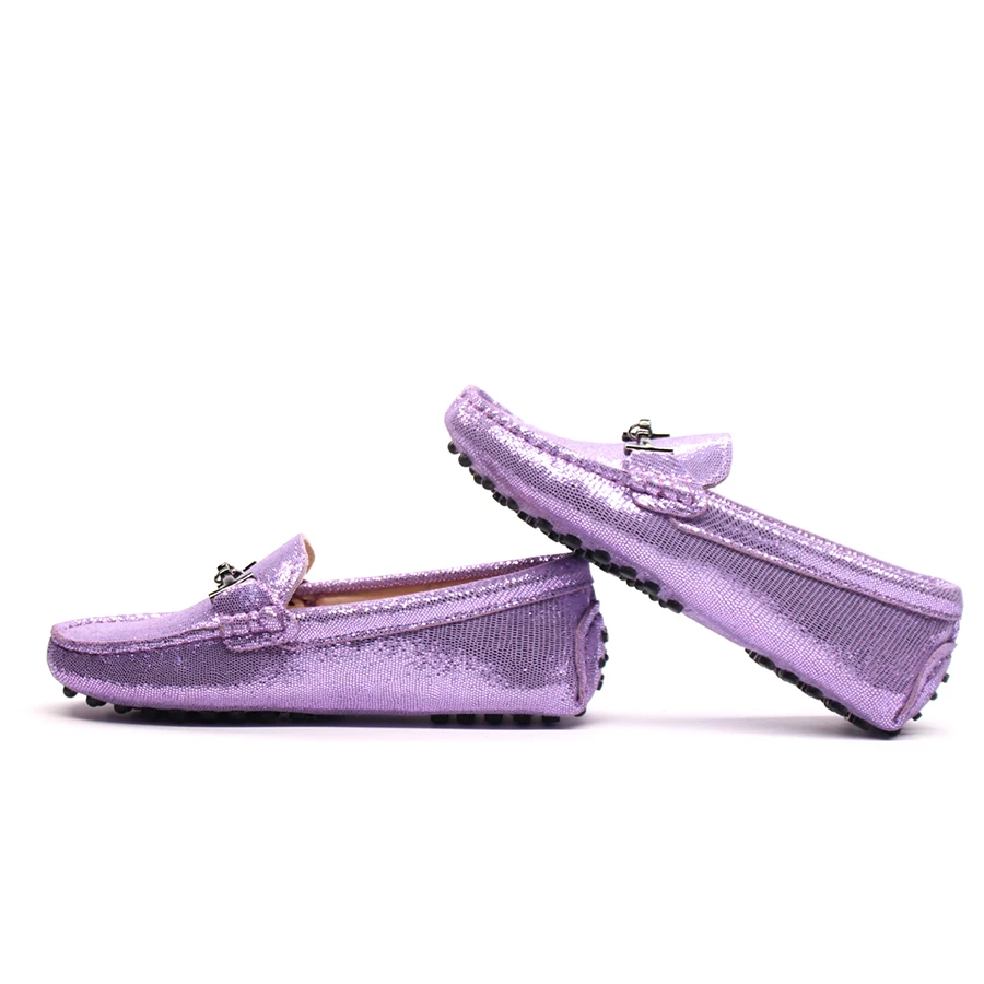 Для женщин натуральная кожа Лоферы 2018 дизайнер обуви для дышащие Мокасины без