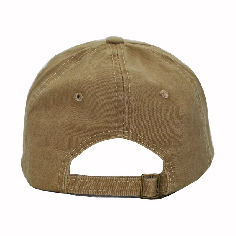 Бейсболка в стиле ретро для мужчин и женщин стирающаяся хлопковая кепка от