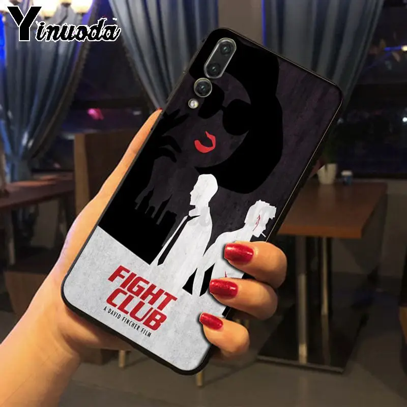 Чехол для телефона Yinuoda Fight Club Brad Pitt Movie Poster Coque в виде ракушки аксессуары чехол huawei