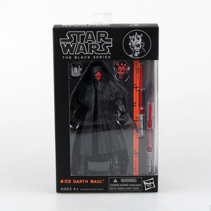 1 шт. Звездные войны 7 The Force Awakens 15 см черная серия Дарт Маул фигурки Детский