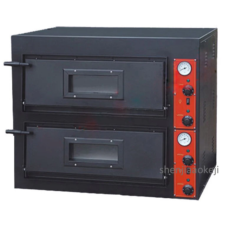 Electric oven Commercial 2-layers baking maker Multi-function Pizza bread cake machine Converyor 380V 8.4KW | Бытовая техника