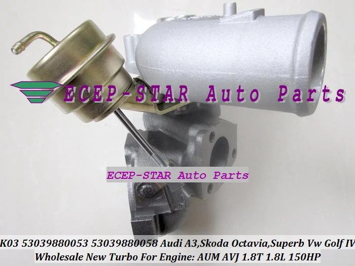 Турбокомпрессор K03 0011 0044 53039700011 53039700044 для AUDI A3 SKODA Octavia 1 8 T VW Golf Bora AGU ALN л л.с.|turbocharger