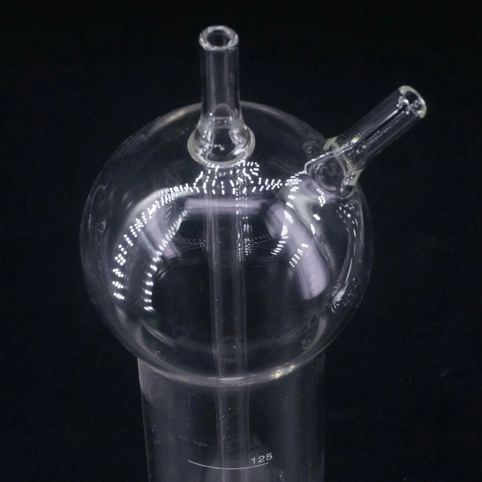 125 мл Прозрачный абсорбер диоксида серы трубка бутылочный аппарат Chemi