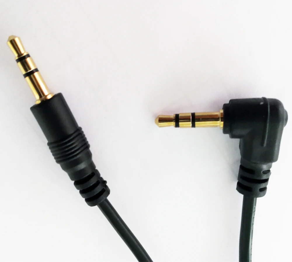 Позолоченный Hi Fi стерео аудио кабель 3 5 мм штекер разъем для наушников динамиков