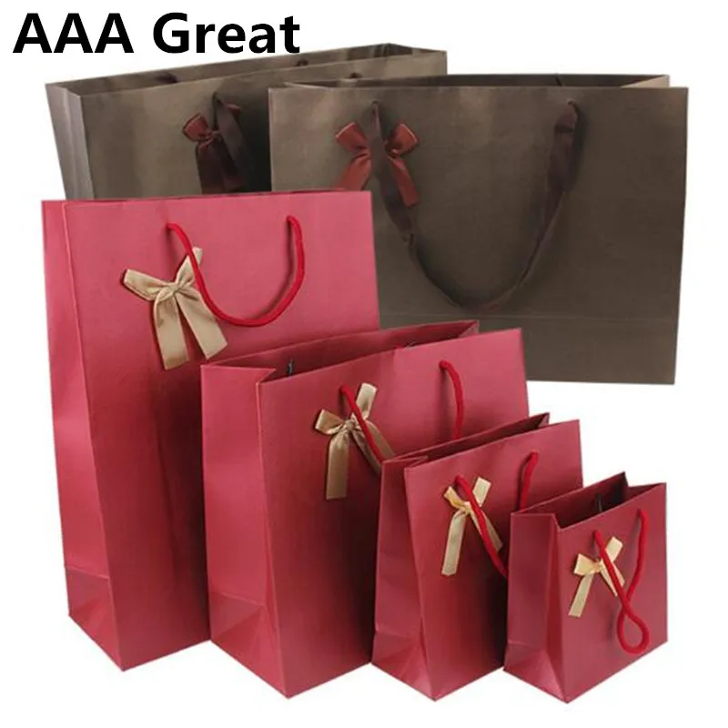 2 шт./лот бумажные пакеты безопасные для еды вечерние подарочные с ручкой твердые