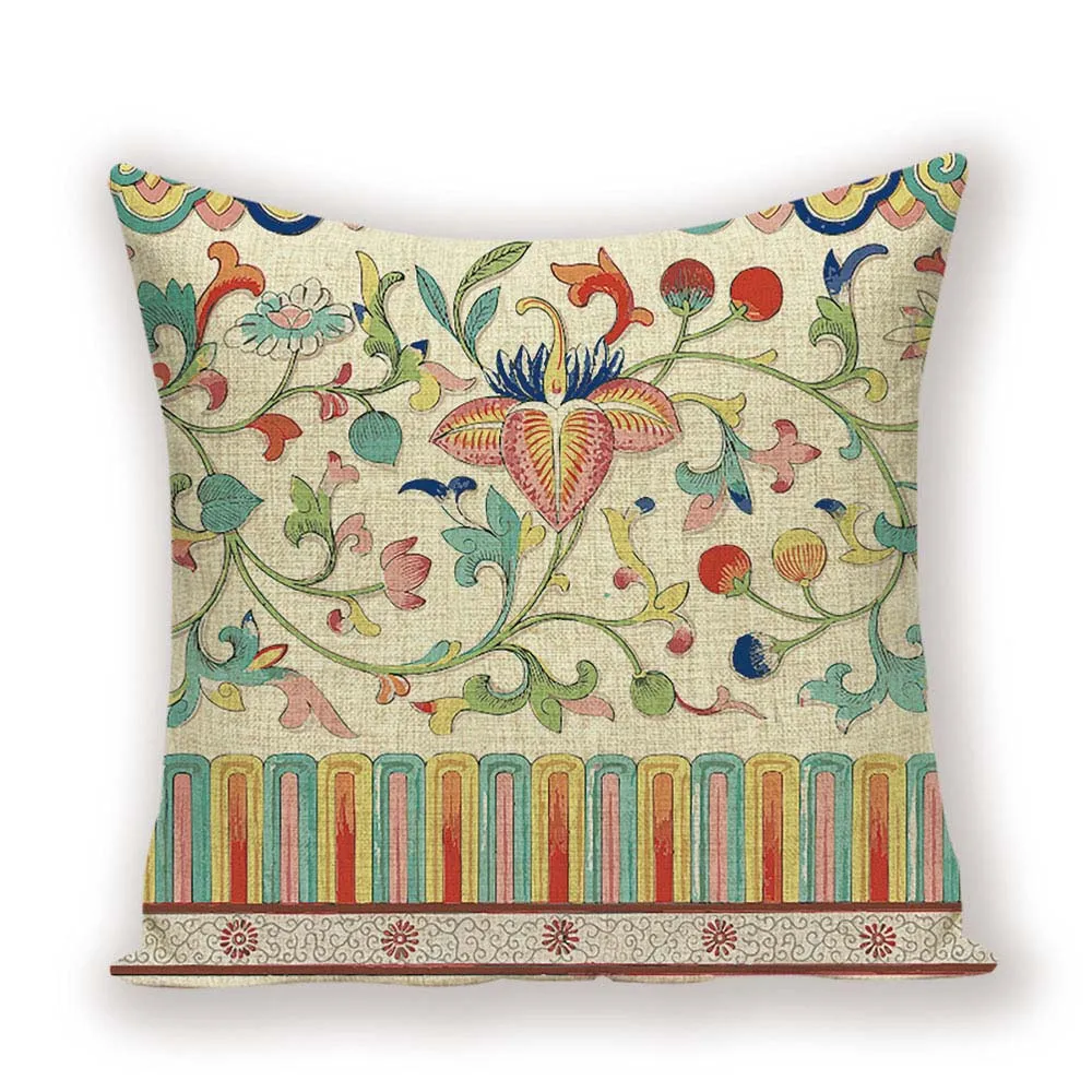 

Льняные декоративные наволочки, зеленые, 45*45