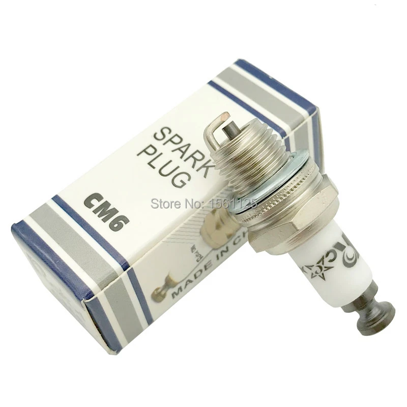 2 шт. RCEXL cm6 свеча зажигания CM-6 приравнивается U20MU UY6 CM-6 CM6 G20PU MLD35CC DLE30 свечах SE300 для 5812 самолета DA DLE газовый двигатель