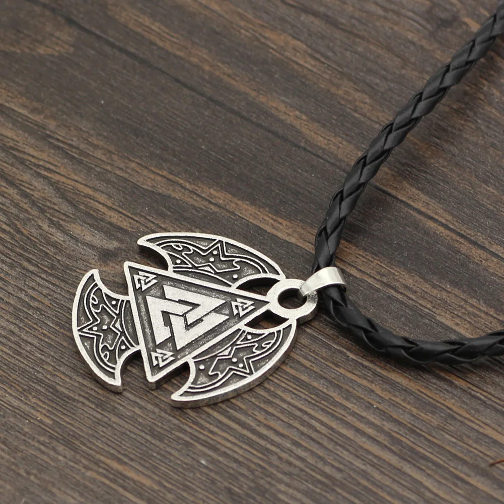 Мужской норвежский викинг vegvisir компас символ Одина талисман подвеска ожерелье с