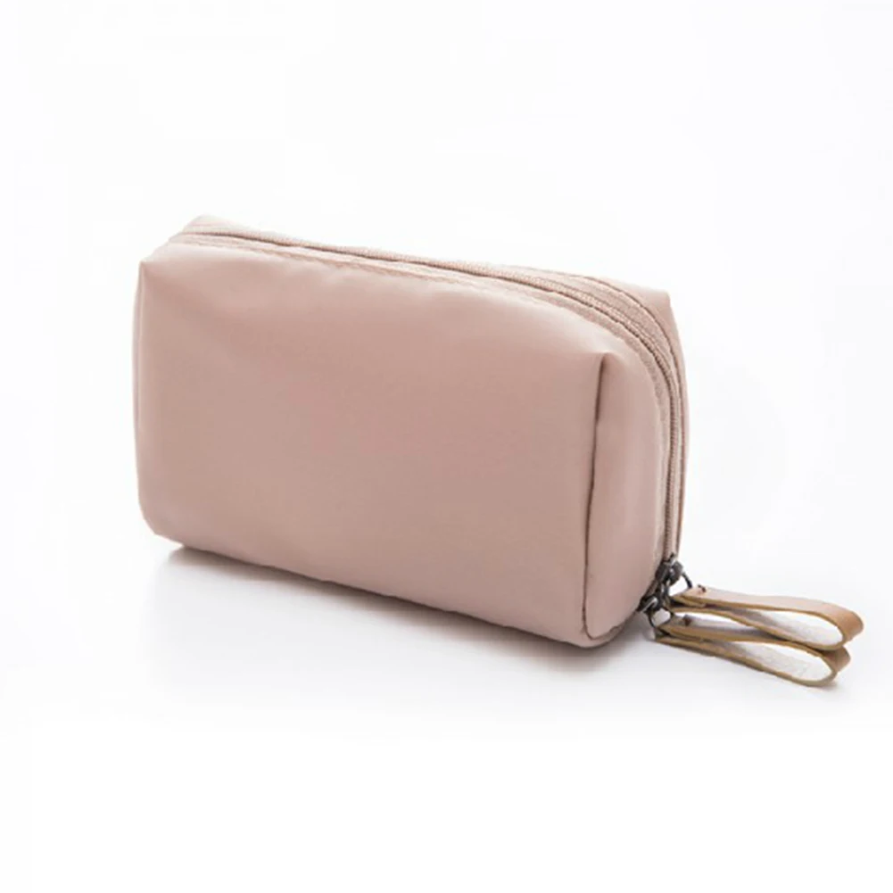 Женская нейлоновая косметичка маленький органайзер для макияжа сумки хранения