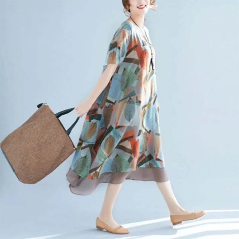 Платье женское Пляжное с коротким рукавом 2018 | Женская одежда