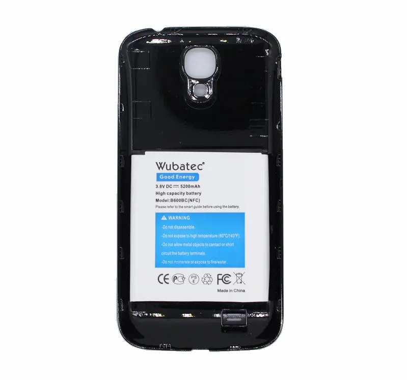 Wubatec 1x5200 мАч S4 NFC Расширенный аккумулятор + зарядное устройство для Samsung Galaxy S 4 SIV