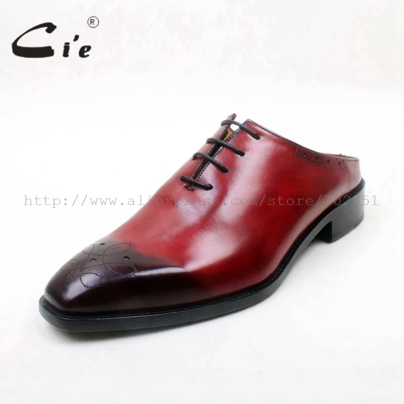 Мужские туфли-оксфорды ручной работы cie черные кожаные стельки подошва из
