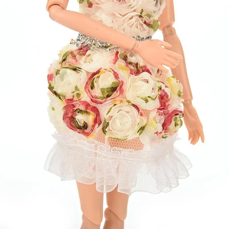 1 шт. платья ручной работы с принтом куклы платье для | Игрушки и хобби