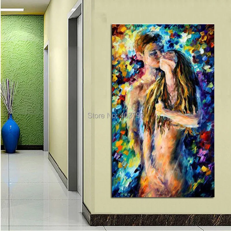 Подробная информация о картине на холсте настенная живопись ручная роспись