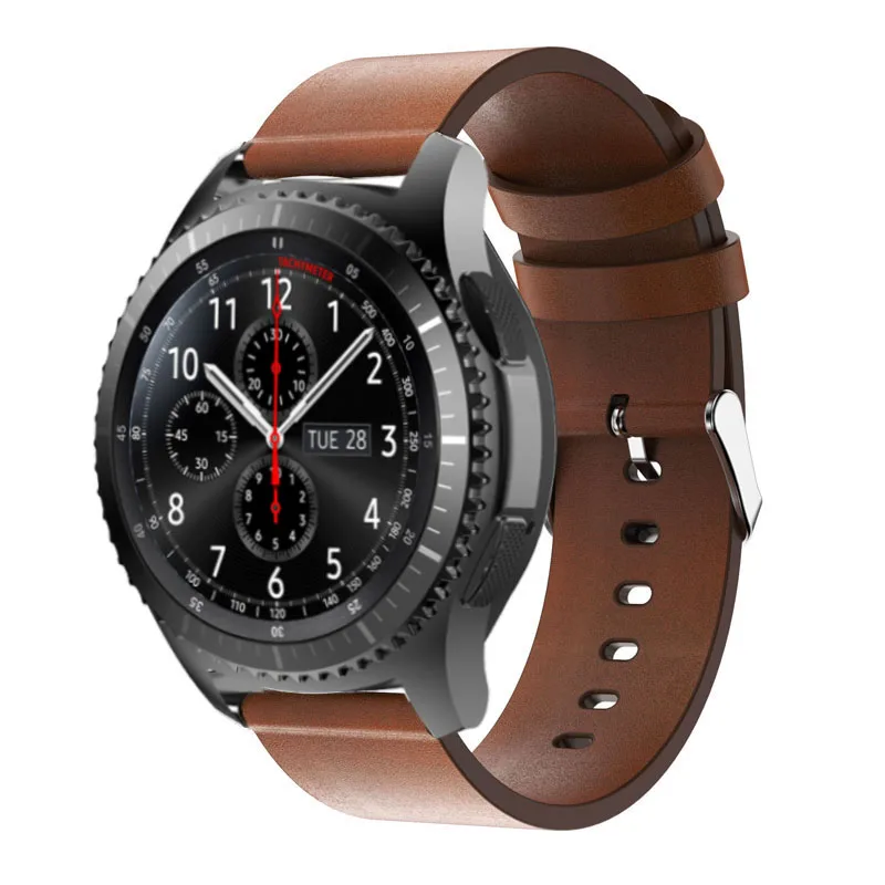 Ремешок для Samsung Galaxy Watch 46 мм сменный кожаный браслет Gear S3 Classic | Наручные часы