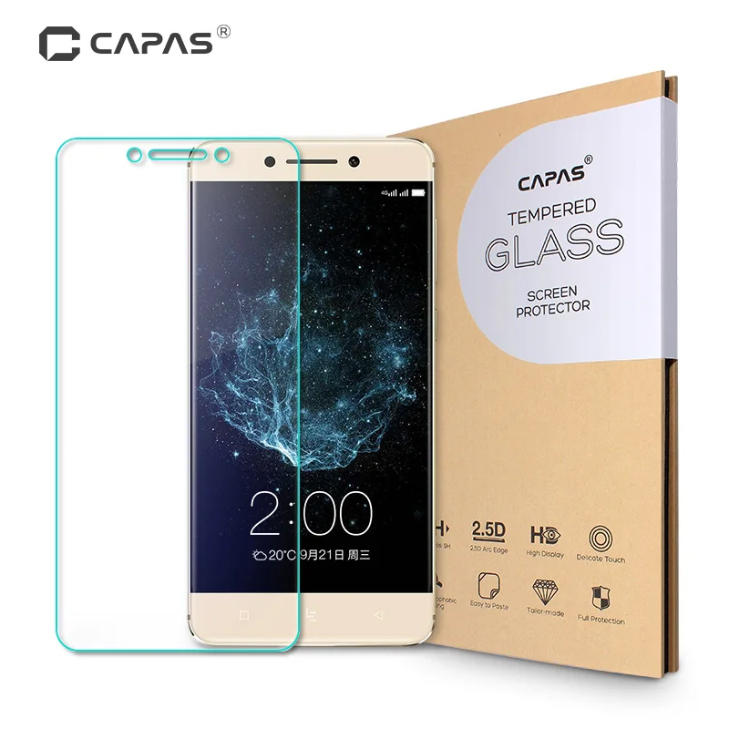 2 шт. для LEECO Le Pro3 закаленное стекло Защита экрана LETV Pro 3 CAPAS ультра тонкая защитная
