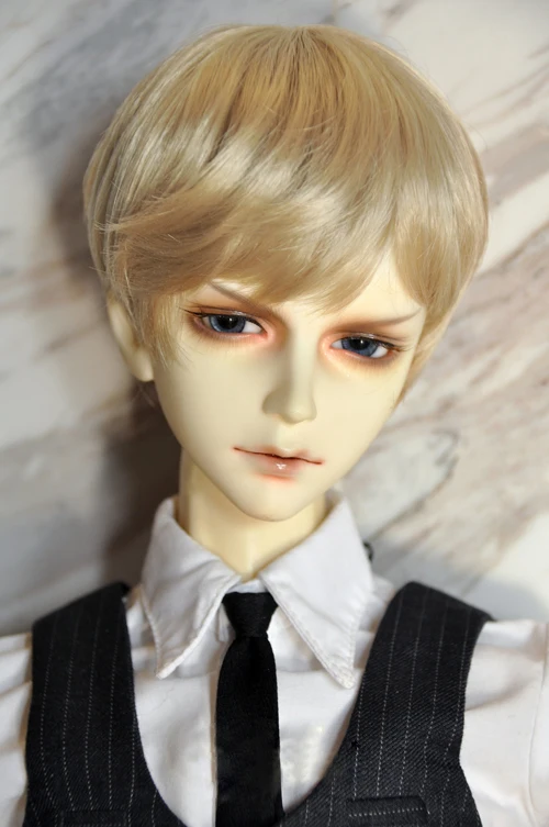 Парики для кукол BJD Короткие парики 1/3 1/4 1/6 DD SD MSD YOSD из проволоки высокой