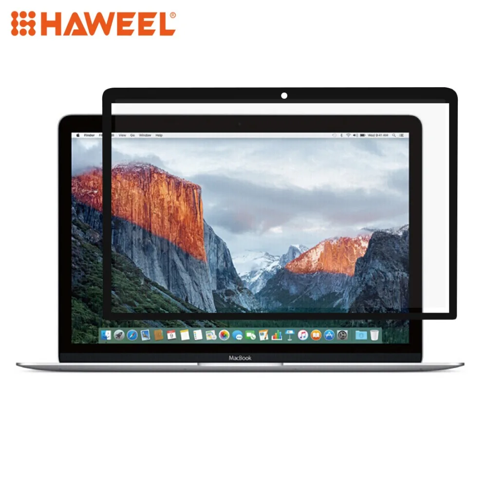 HAWEEL 0 3 мм 6 H твердость поверхности HD царапинам полный экран ПЭТ пленка для Macbook Retina