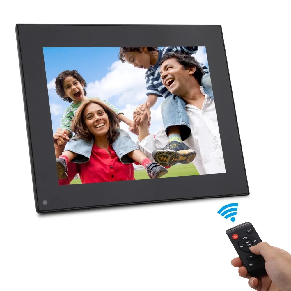 Цифровая фоторамка Пульт дистанционного управления 8 дюймов TFT светодиодный