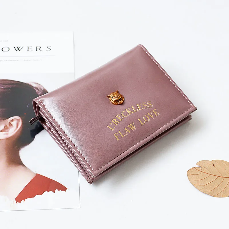 2018 Новый Повседневное Hasp кошелек женский Леди Короткие Для женщин Кошельки Мини