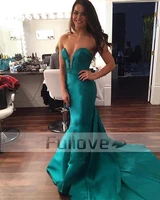 mint green sweetheart evening dress long 2019 chest slit mermaid formal evening party dresses gown vestido de festa abendkleider