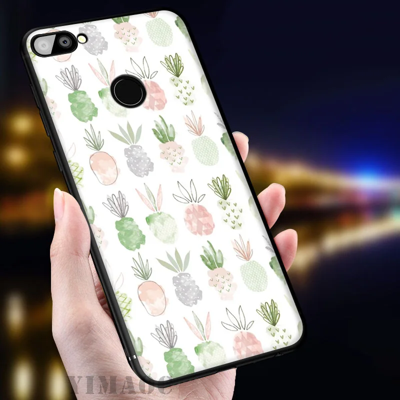 YIMAOC фрукта ананаса арт мягкий чехол для huawei Honor вид 20 10 8X8 8C 6A 7A 7X 7C Lite рro Y9 Y7 Y6 Prime 2018