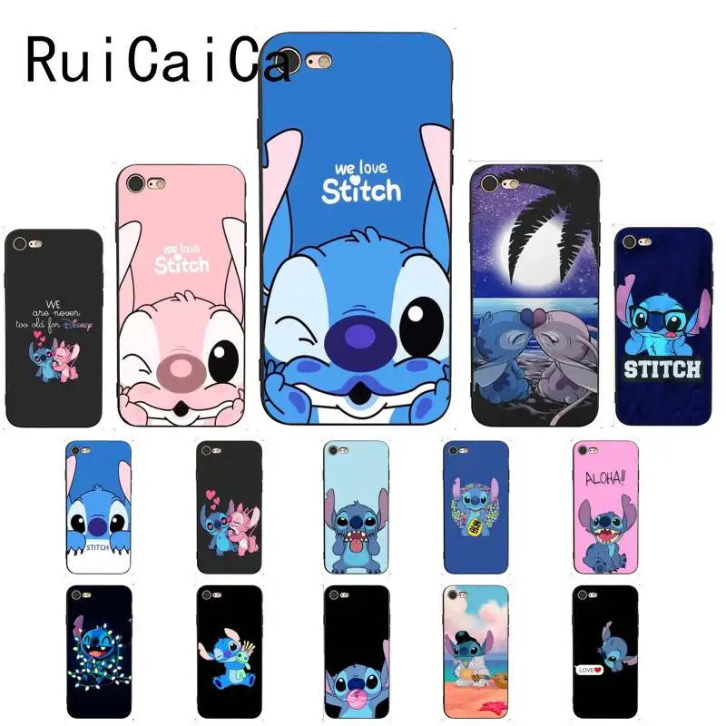 Ruicaica милый мультяшный Лило стежок роскошный уникальный дизайн PhoneCase для iPhone 8 7 6 6S