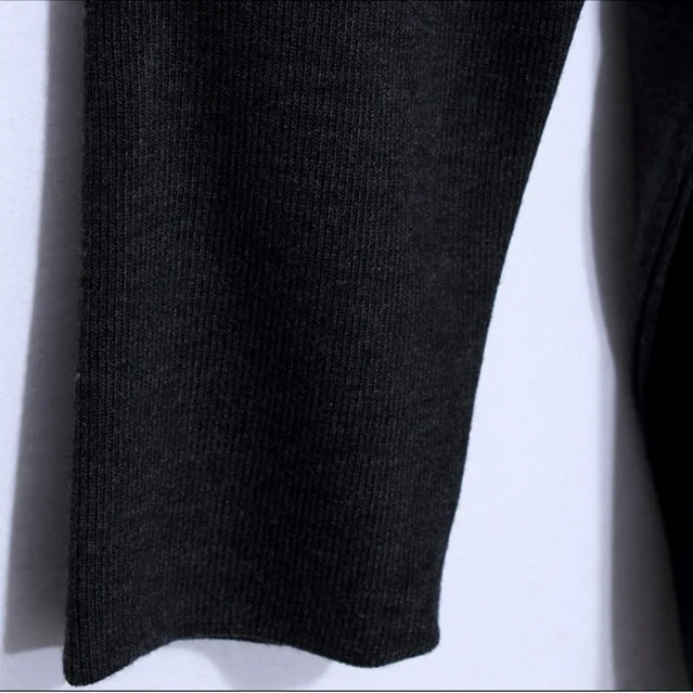 Модные женские леггинсы повседневные большие размеры Осень-зима 2017 пуловер