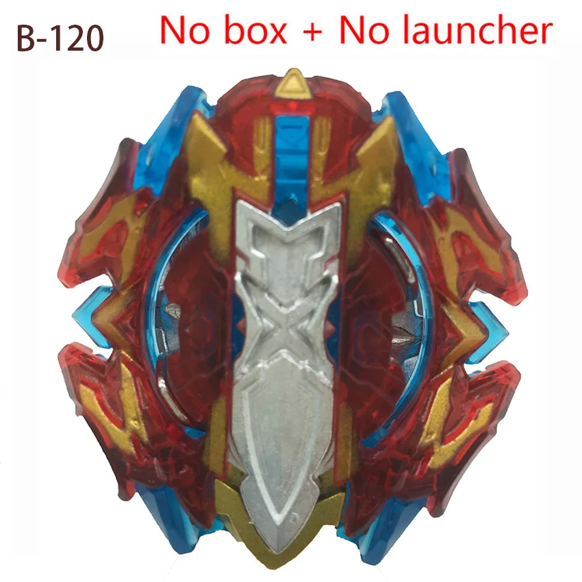 B120 no launcher Топ пусковые установки Beyblade Burst Toys B-135 B-129 B-134 bables бейблэйд burst Metal пусковой установкой, Божественный волчок Топы игрушка бейблэйд - Цвет: B120 no launcher