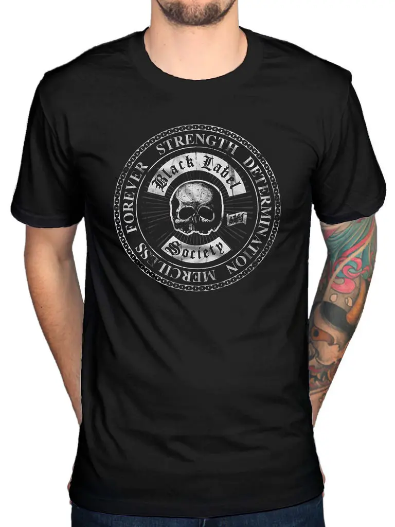 Black Label society Strength футболка унисекс группа stronder Than Death 19 хипстерские футболки летние