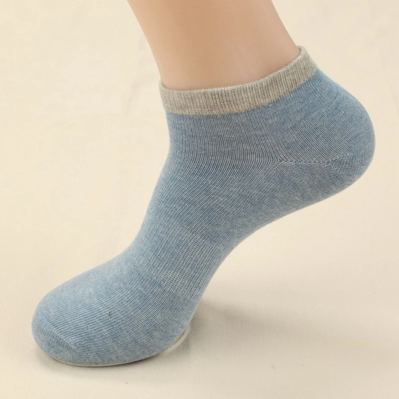 Мужские короткие носки хлопковые до щиколотки модные носки-башмачки на весну и