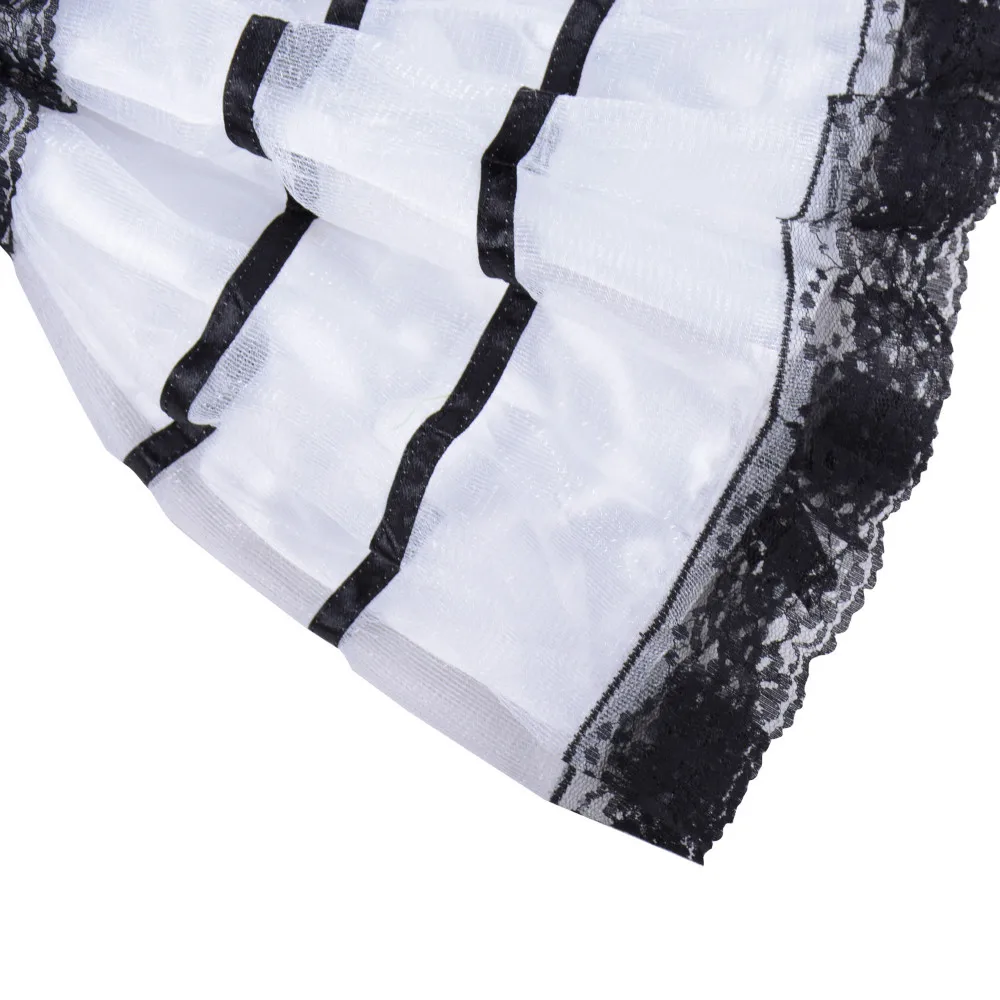 Дети Кринолин скольжения высокой талией 1950 х годов юбка Круговая винтажного